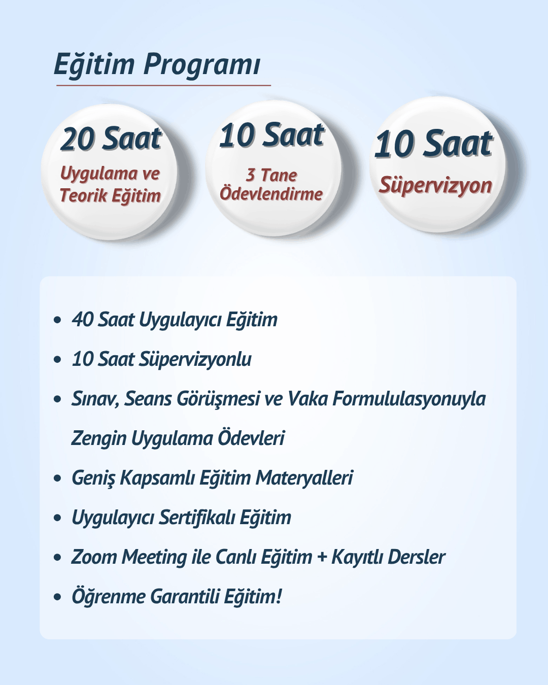 Çözüm Odaklı Terapi Eğitimi